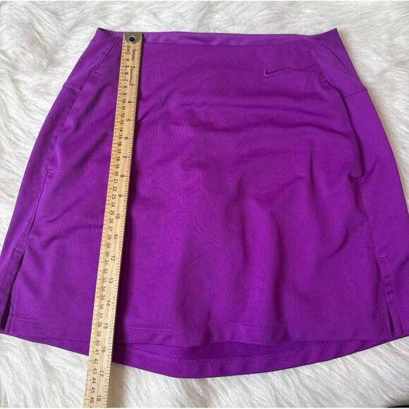 Nike Women's Small Bright Purple Dri Fit Skort Golf Tennis - Picture 8 of 8